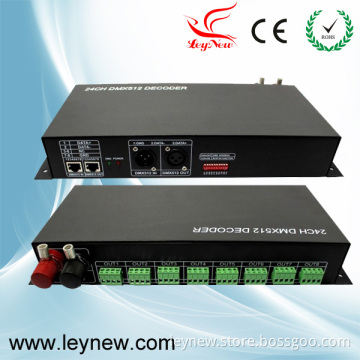High Quality DMX512 Decoder-24 Channel (LN-DMXTCON-24CH-LV)